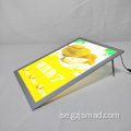 Super Super Slim LED magnetisk LED -skylt